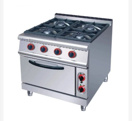 4-Burner Gas Range with Gas/Electric Oven